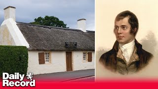 Burns Night Take a tour inside Burns Cottage in Alloway  birthplace of Scotlands national bard [upl. by Leonore]