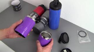 ICONIQ Qore stackable food thermos review [upl. by Biddle]