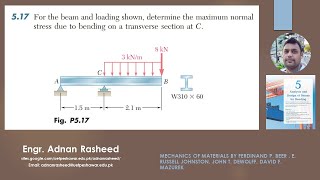 517 Analysis amp Design of Beam  Mechanics of Materials [upl. by Shorter]