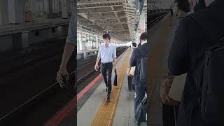 Brummie Brian in Japan Waiting for the Bullet Train at Sendai Station 27th June 2024 [upl. by Law198]