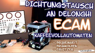 Dichtungen von DeLonghi ECAM amp ETAM einfach selber tauschen [upl. by Cornish]