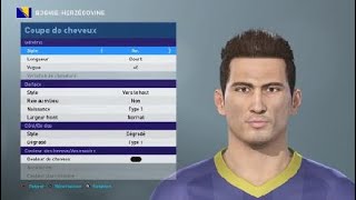 PES 2019 BOSNIAHERZEGOVINA NT players real name face amp hair [upl. by Morgenthaler417]