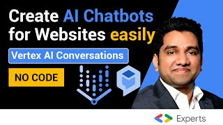 Build powerful AI Chatbots with Google Vertex AI Conversation [upl. by Ashton]