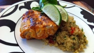 Delicious Seared Monkfish with Quinoa Recipe  Knockout Kitchen [upl. by Udenihc]