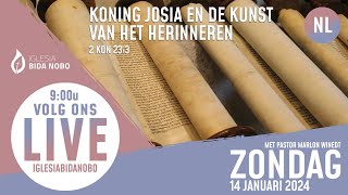 IBN Livestream NL 14 januari 2024 met Pastor Marlon Winedt [upl. by Alaster]