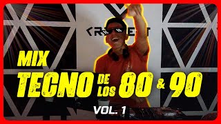 ✅ MIX TECHNO DE LOS 80 Y 90 CLÁSICOS DE ORO  DJ RITMO [upl. by Angy]