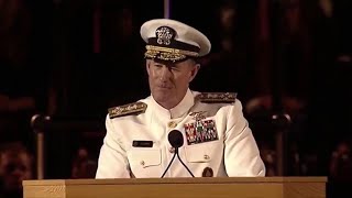 Change the world  Motivational Speech  William McRaven US Navy Admiral [upl. by Marje]