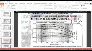 Calculo de esfuerzo flexion y picadura y seleccion de material  engranaje helicoidal [upl. by Symon]