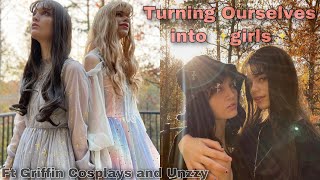 Ray and I Turn into ✨Girls✨ With outfits from Unzzy [upl. by Bert]