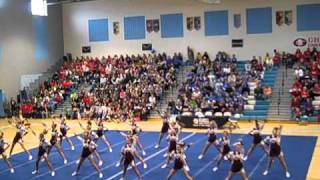 Poquoson High School at Regionals Cheerleading [upl. by Assisi]