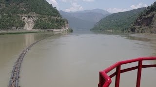 Salal Hydroelectric Power Station On River Chenab Jammu And Kashmir HD Video [upl. by Ayyn]