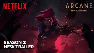 Arcane Season 2  New Trailer  NETFLIX  League of Legends November 2024 [upl. by Atteiluj29]