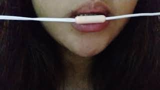 ASMR Mic nibbling  Mouth Sounds [upl. by Glaab]