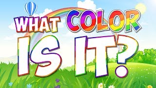 What Color Is It  Color Song for Kids  Learn your Colors Jack Hartmann [upl. by Kusin]