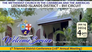 Welcome Service Leeward Islands District Conference MCCA [upl. by Aisayt220]