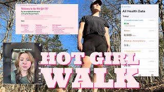 TIKTOK FITNESS CHALLENGE  How to Hot Girl Walk [upl. by Aleak418]