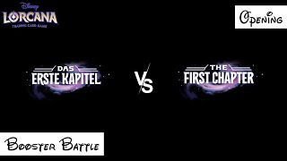 Disney Lorcana Opening  Das erste Kapitel vs The First Chapter Booster Battle [upl. by Anoyet]