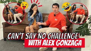 CAN’T SAY NO CHALLENGE with ALEX GONZAGA  Luis Manzano [upl. by Elyrrad254]