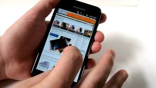 Samsung Galaxy S II Epic 4G Touch UI video [upl. by Koah212]