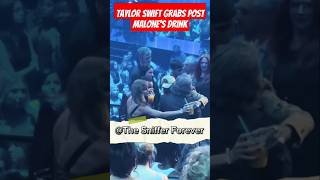 OMG Taylor Swift Grabs Post Malones Drink RIGHT Before VMA Win [upl. by Ahsinik]