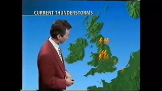 BBC Weather 30th July 1994 Thunderstorms [upl. by Arretal]