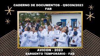 🔥SARGENTO Temporário da AERONÁUTICA – QSCon 2023  ENTREGA DE DOCUMENTOS FABAVICON  DICAS [upl. by Nima]