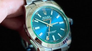 Why The Rolex Milgauss ZBlue Has THE Best Blue dial [upl. by Silber]