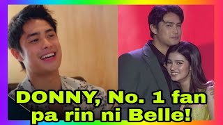 Donny Pangilinan Di pa rin Nagbago No 1 fan parin ni Belle Mariano [upl. by Aarika]