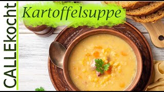 Kartoffelsuppe selber machen  Fleischlos nach Omas Rezept [upl. by Sage]