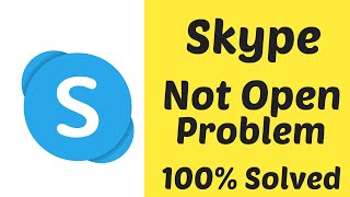 How To Fix Skype Not Open Problem  Fix Skype Not Working Problem Android amp ios [upl. by Paviour]