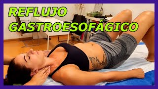 🟣Tratamiento para el REFLUJO GASTROESOFÁGICO con OSTEOPATIA 👌🏻fisioterapiaosteopatia [upl. by Ecyla]