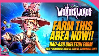 FARM THIS AREA NOW  TINY TINAS WONDERLANDS  TONS OF LEGENDARY CHAOTIC VOLATILE PRIMORDIAL LOOT [upl. by Maxia164]