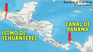 Corredor de Tehuantepec vs Canal de Panamá [upl. by Dorfman930]