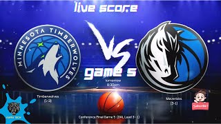 Minnesota Timberwolves  Dallas Mavericks [upl. by Kushner188]