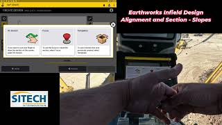 Earthworks Infield Design Alignment and Section Slope [upl. by Sankaran]