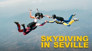 Skydiving in Seville  Zindagi Na Milegi Dobara  Hrithik Roshan  Abhay Deol  Farhan Akhtar [upl. by Halik]