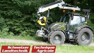 Forsteinsatz mit dem Valtra «N175 Direct» [upl. by Simon811]