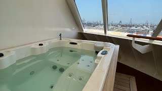 MSC Bellissima  Cabin 13004  Premium Suite With Balcony amp Whirlpool [upl. by Eillib]