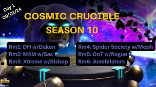 Cosmic Crucible Season 10  MSF  09012024 [upl. by Goldi]