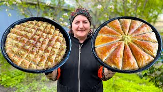 Turkish Baklava How To Make Best Dessert with Grandmas Secret Recipe [upl. by Atronna396]