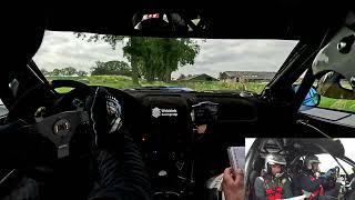 Vechtdal rally 2024 KP1 Engeland 1 onboard [upl. by Ary]