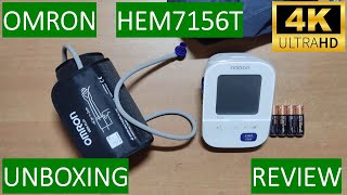 Omron HEM7156T Digital Blood Pressure Monitor 360°  Unboxing  Link In The Description [upl. by Bradley]