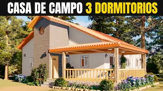 Casa de CAMPO con 3 DORMITORIOS [upl. by Vins]