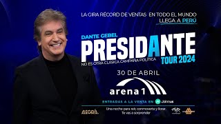 PRESIDANTE TOUR EN PERÚ – PresiDante Tour  Dante Gebel [upl. by Vincenz]