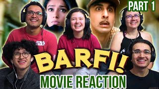 BARFI Movie Reaction  Part 1  First Time Watching  MaJeliv  Priyanka Chopra  this is true love [upl. by Niwhsa]