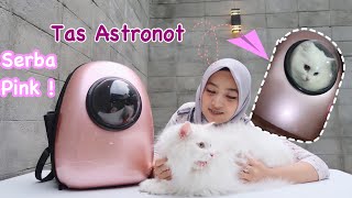 Belanja Perlengkapan amp Tas Astronot untuk kucing baru  Cat Lover [upl. by Sibie]