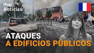 PARÍS se blinda ante las PROTESTAS y cierra el TRANSPORTE por la NOCHE l RTVE Noticias [upl. by Vaientina158]