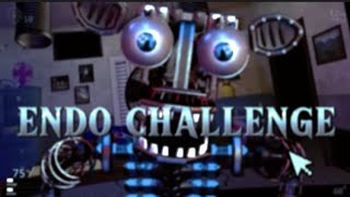 I Attempted The FNAF Endo Challenge  Ultra Custom Night [upl. by Eitac]