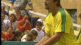 Faustball  World Games 2005  Bra X Aus  Parte 1 [upl. by Aikkin]