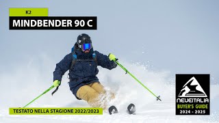 K2 Mindbender 90C  NeveItalia  Ski Test  20232024 [upl. by Asilej]